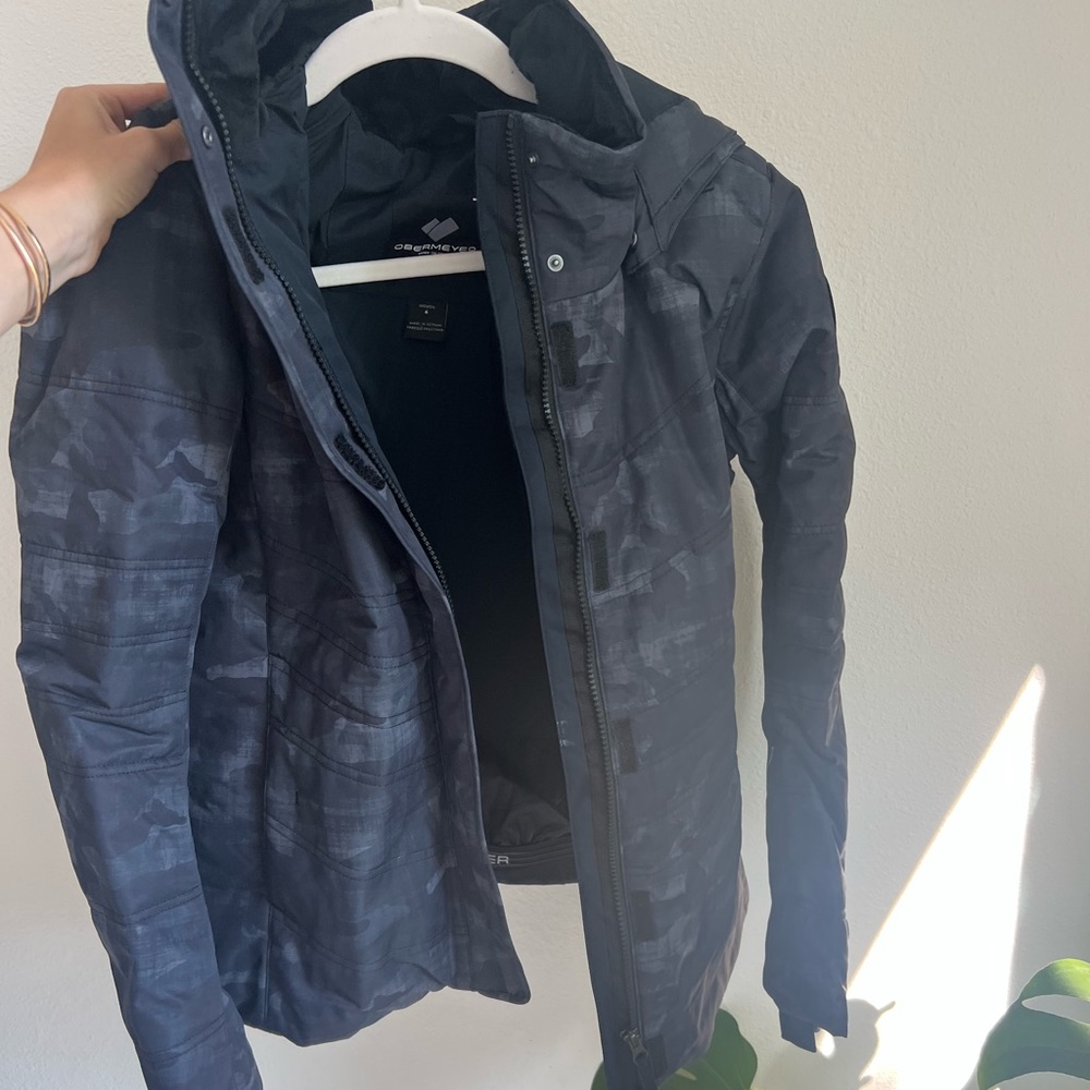 Obermeyer Tuscany II Women’s Ski Jacket in Black Camo